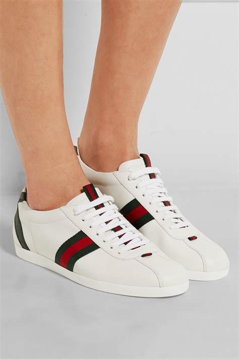 gucci white sneakers canada|Gucci all white sneakers.